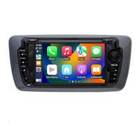 Autoradio Android 14 per Seat Ibiza 6j 2009-2013, 7 Pollici Touch Screen Car Radio con CarPlay Android Auto Navigazione GPS Bluetooth Controllo vocale RDS(4Core(2+32GB))