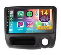 Autoradio Android 14 per Toyota Vitz XP10 Yaris Platz Echo 1999-2005, 9 Pollici Touch Screen Car Radio con CarPlay Android Auto Navigazione GPS Bluetooth Controllo vocale RDS(4Core(2+32GB))