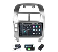Autoradio Android 14 per Volkswagen Polo Mk4 4 2001-2009 9,5 pollici Touch Screen 2K Unità principale CarPlay Android Auto Touch Screen Radio GPS Navi Bluetooth Navigazione GPS SWC + Telecamera (B,M10