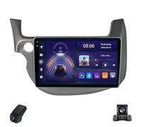 Autoradio Android 14 Touchscreen 2K per Honda Jazz 2/Fit 2 GG 2008-2014 Automotive Radio Double Din/Wireless CarPlay/Android Auto/4GLTE/5G WiFi/GPS/Bluetooth/FM/AM/RDS/DSP/ADAS DVR(C30Plus)