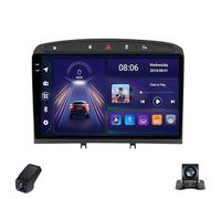 Autoradio Android 14 Touchscreen 2K per Peugeot 408 1 2012-2020 Automotive Radio Double Din/Wireless CarPlay/Android Auto/4GLTE/5G WiFi/GPS/BT 5.0/FM/AM/RDS/DSP/ADAS DVR(C30Plus)