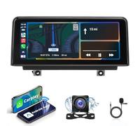 Autoradio Android 15 Compatibile Con E90 E91 E92 E93 2005-2012 con Wireless CarPlay e Auto | Navigatore GPS Touchscreen, 4G LTE/WiFi, Bluetooth, Telecamera Retrovisione 1080P | Plug & Play