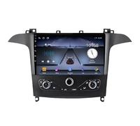 Autoradio Android 15 con touchscreen HD da 9" e lettore GPS con Bluetooth per Ford S-MAX 2006-2015, comandi al volante, Connect & Play, sistema audio premium