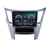 Autoradio Android 15 da 9" ad alta definizione con touch screen, GPS e Bluetooth per Subaru Outback 2010-2016, comandi al volante, Connect & Play