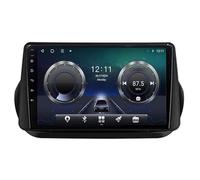 Autoradio Android 15 da 9" ad alta definizione con touch screen GPS, lettore Bluetooth per Fiat Fiorino Qubo 2008-2017, comandi al volante, Connect & Play