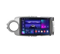 Autoradio Android 15 da 9" ad alta definizione con touch screen GPS, lettore Bluetooth per Toyota Yaris 2012-2017, 4 Core, WiFi, 2G+32G, Connect & Play