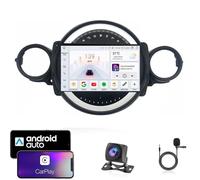 Autoradio Android 15 da 9" for BMW MINI R56/R60 2007-2015 | CarPlay wireless e Android Auto | GPS Plug & Play | Telecamera 1080P gratuita | Mantiene i comandi del climatizzatore