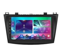 Autoradio Android 15 Double Din con navigatore GPS per Mazda 3 2010-2013,Bluetooth,WiFi,radio FM,USB/SWC/Plug and Play,supporto Carplay e Android A HM609 8 Core 4G+Wifi 6+128GB