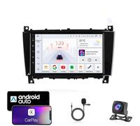 Autoradio Android 15 Double Din per Be-nz AMG 2007-2012 con Bluetooth, navigazione GPS, WiFi, radio FM, USB/SWC/Plug and Play, supporto Carplay e Android A HM607 8 Core 4G+Wifi 2+64GB