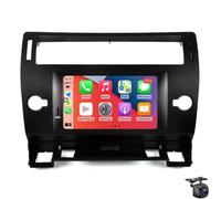Autoradio Android 15 per Ci-troen C4 C-Triomphe 2004-2011 Wireless CarPlay Navigazione Android Auto DSP GPS Touchscreen da 7" MICROFONO Bluetooth 5.0 MirrorLink(Size:8CORE 8+256G,Color:Nero)