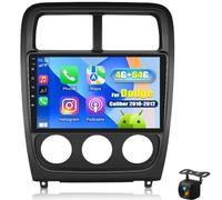 Autoradio Android 15 per Dodge Caliber 2010-2012 con Wireless Carplay | Autoradio Android Auto da 9 pollici con Mirror Link Bluetooth FM/RDS WiFi GPS EQ DSP SWC AHD Telecamera di backup