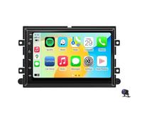 Autoradio Android 15 per For-d F150 2004-2008, F250 F350 2006-2014 | Touchscreen HD da 7 Pollici con Wireless CarPlay Android Auto, GPS, Bluetooth, WIFI, AM/FM/RDS, Retrocamera, SWC e Microfono