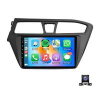 Autoradio Android 15 per Hyundai i20 2014-2018,schermo touch screen IPS da 9 pollici con Wi-Fi,navigazione GPS,CarPlay wireless,Android Auto,radio FM/AM,RDS,DSP,Bluetooth,comandi al volante e telecame