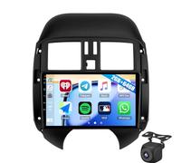 Autoradio Android 15 Per Nis-san Sunny 2010 2011 2012 2013 Schermo Touchscreen Da 9 Pollici Con CarPlay Android Auto Navigazione GPS Telecamera Di Retromarcia WiFi Bluetooth USB RDS DSP EQ(Color:M150)