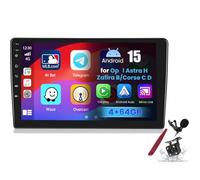 Autoradio Android 15 per O-pel Astra/Zafira/Corsa (2006-2010) Schermo tattile da 9 pollici 2K, unità principale Android, lettore multimediale con Carplay GPS Navi BT 5G WiFi DSP SWC,K2 pro plus