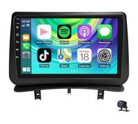 Autoradio Android 15 per Re-nault Clio 3 2005-2014 | Schermo Touch IPS da 9" con CarPlay Wireless Android Auto, Navigazione GPS, SWC, Bluetooth 5.0, WiFi 5G, FM/RDS ,Retrocamera