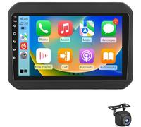 Autoradio Android 15 per Su-zuki Ignis 2016-2020 stereo wireless CarPlay DSP 5G WiFi 9'' Schermo touch Bluetooth 5.0 Android Auto comandi al volante doppia porta USB navigazione GPS(Color:8CORE 4+32G)