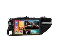 Autoradio Android 15 per Toyota Hilux 2016-2020 schermo touch IPS da 9'' con Carplay wireless/Android Auto GPS WiFi Bluetooth supporto OBD2/DVR/DSP (H5 4G+64G)