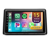 Autoradio Android 15 per Toyota Noah 2014-2020, 9 Pollici Touch Screen Car Radio con CarPlay Android Auto Navigazione GPS Bluetooth Controllo vocale RDS(8Core(6+128GB))