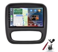 Autoradio Android 2G 64G aggiornabile a Android 15 per V-auxhall Vivaro 2014-2019, per O-pel Trafic 2014-2019, schermo touch da 9 pollici, ricevitore radio 2 Din con Carplay e Android Auto,K2 pro plus