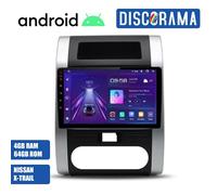AUTORADIO ANDROID 4/64GB NISSAN X-TRAIL 2007-2015 STEREO AUTO TOUCH 10" NAVI