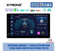 AUTORADIO ANDROID 7" STEREO AUTO WIFI 8GB 128GB 8CORE CARPLAY DSP XTRONS TIX725L