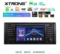 AUTORADIO ANDROID 8/256GB STEREO BMW E39 1995-2003 CARPLAY COMANDI VOLANTE GPS