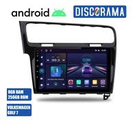 AUTORADIO ANDROID 8/256GB VOLKSWAGEN GOLF 7 2013-2017 STEREO AUTO WIFI NAVI