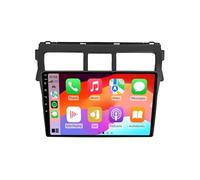 Autoradio Android 9" 2Din, touchscreen HD, navigazione GPS, CarPlay wireless e Android Auto per Toyota Vios Yaris 2007-2012 - Esperienza di guida migliorata