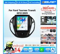 Autoradio Android 9.7'' con telecamera a 360° per Ford Transit Tourneo Courier 2013-2021, Carplay, schermo intelligente, 2DIN 7862, unità principale.