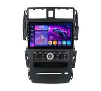 Autoradio Android 9 pollici Double Din per Nissan Teana J31 2003-2008, touch screen, CarPlay wireless, navigazione GPS, Bluetooth, telecamera di retromarcia, comandi al volante, L100 (2+32G)
