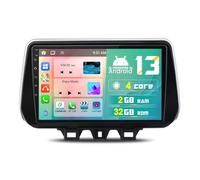 Autoradio Android 9'' Touch Screen Stereo Doppio Din Per Hyundai Tucson 2019, Con Autoradio Touch Screen GPS Navigation Dash Kit DSP Integrato(M300S 8 Core Wifi 4G+64G)