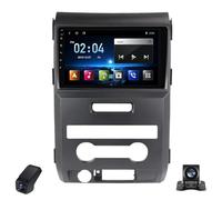 Autoradio Android Carplay per Ford F150 P415 Raptor 2008-2014 Radio Touch Screen Bluetooth Wifi Navigazione GPS Automatica FM/AM/RDS/1280 * 720 Schermo Diviso Comandi Al Volante(B,NF-2)