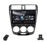Autoradio Android Carplay per Honda City 2008-2013 Radio Touch Screen Bluetooth Wifi Navigazione GPS Automatica FM/AM/RDS/DSP/1280 * 720 Schermo Diviso Comandi Al Volante(RHD,NF-6)