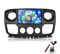 Autoradio Android da 10" 2G 64G per Renault Master, Vauxhall Movano, Nissan NV400 (2010-2019) con CarPlay, Android Auto, Bluetooth, GPS, WiFi, FM, telecamera K2 Pro
