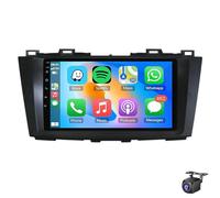 Autoradio Android Da 9 Pollici Per Maz-da 5 2010-2015 Con Carplay Wireless Android Auto Touchscreen IPS Navigazione GPS Bluetooth WIFI FM/RDS SWC Telecamera Posteriore AHD E Microfon(Size:8Core 4+32G)
