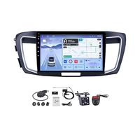 Autoradio Android doppio DIN da 9 pollici per Honda Accord 9 2012-2018, radio Bluetooth, compatibile con cellulare, Mirror Link, comandi al volante, FM/AM/RDS, telecamera posteriore, HM608, 8 core, 4