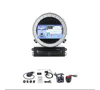 Autoradio Android doppio DIN da 9 pollici ZGYBDH per MINI 2006-2013 con Bluetooth, compatibile con cellulare, Mirror Link, comandi al volante, FM/AM/RDS, telecamera di retromarcia, HM605, Wi-Fi a 4 c