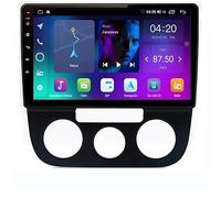 Autoradio Android Double Din da 9 pollici per Volkswagen Jetta 5 2005-2010 con Bluetooth, compatibile con telefoni cellulari, Mirror Link, controllo al volante e telecamera di retromarcia (HM604 4 Co