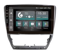 Autoradio Android JF-031SO-X7C compatibile con SKODA Octavia 2004-2014 | CarPlay e Android Auto | GPS | DAB+ |10 pollici HD | Prodotto in Italia
