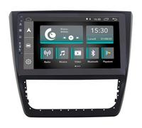 Autoradio Android JF-031SY-X7C compatibile con SKODA Yeti dal 2014 | CarPlay e Android Auto | GPS | DAB+ |10 pollici HD | Prodotto in Italia