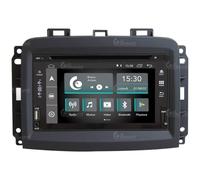 Autoradio Android JF-222-X7C-FL compatibile con FIAT 500L Dal 2017 | CarPlay e Android Auto | GPS | DAB+ |6.2 pollici HD | Prodotto in Italia
