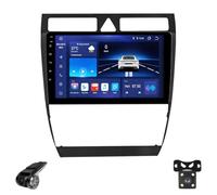 Autoradio Android per Audi A6 S6 1999-2004 Schermo Touchscreen QLED Android Auto CarPlay Musica Wireless/Bluetooth/FM/AM/RDS/DSP/WiFi/GPS/ADAS DVR/Ventola Di Raffreddamento(V10)