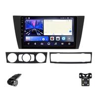 Autoradio Android per BMW 3-Series E90 E91 E92 E93 2005-2013 Schermo Touchscreen QLED Android Auto CarPlay Musica Wireless/Bluetooth/FM/AM/WiFi/GPS/ADAS DVR/Ventola Di Raffreddamento(V20)
