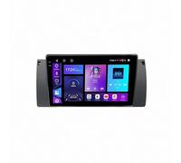 Autoradio Android per BMW 5 E39 X5 E53 1995-2003 Bluetooth, Ips Touchscreen Radio con Siri/Vocale/Gps Navigazione/Musica Online/Mirror Link, Telecamera di, 8 Nucleo 8G+256G
