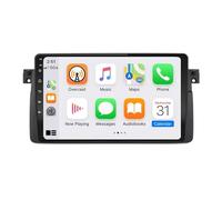 Autoradio Android per BMW 5 Series E39 1995-2004 Bluetooth, Ips Touchscreen Radio con Siri/Vocale/Gps Navigazione/Musica Online/Mirror Link, Telecamera di, 4 Nucleo 1G+32G