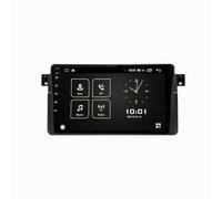Autoradio Android per BMW E46 M3 318/320/325/330/335 1998-2006 Ips Touchscreen, Auto Stereo Radio con Bluetooth/Gps/Controllo Vocale/Mirror Link/Aux, Navigazione Android, 8 Nucleo 8G+256G