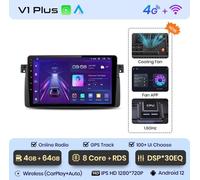 AutoRadio Android Per BMW E46 M3 318/320/325/330/335 4G+64GB CarPlay-AndroidAuto