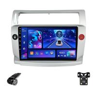 Autoradio Android per Citroen C4 LA LC C-Triomphe C-Quatre 2004-2014 Schermo Touchscreen Android Auto CarPlay Musica/Bluetooth/FM/AM/WiFi/GPS/ADAS DVR/Ventola Di Raffreddamento(V400)