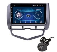 Autoradio Android per Honda Jazz 2004-2007, unità principale touch screen, ricevitore FM, navigazione GPS, lettore multimediale Bluetooth, Mirroring, comandi al volante, USB, Wi-Fi, 1+16 mem